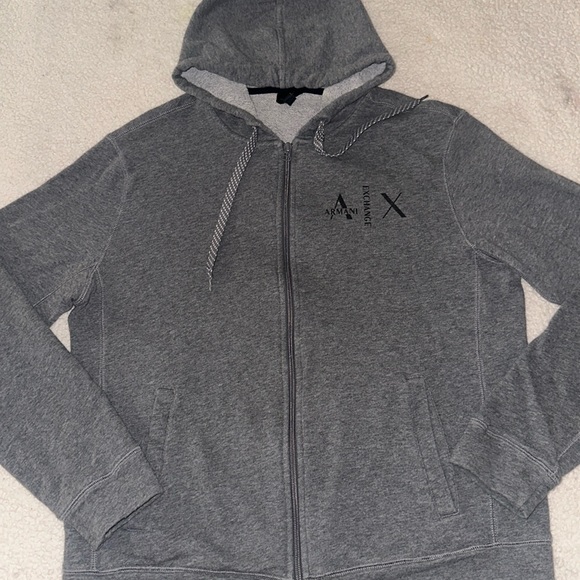 Armani zip up hoodie men’s size medium - Picture 3 of 14
